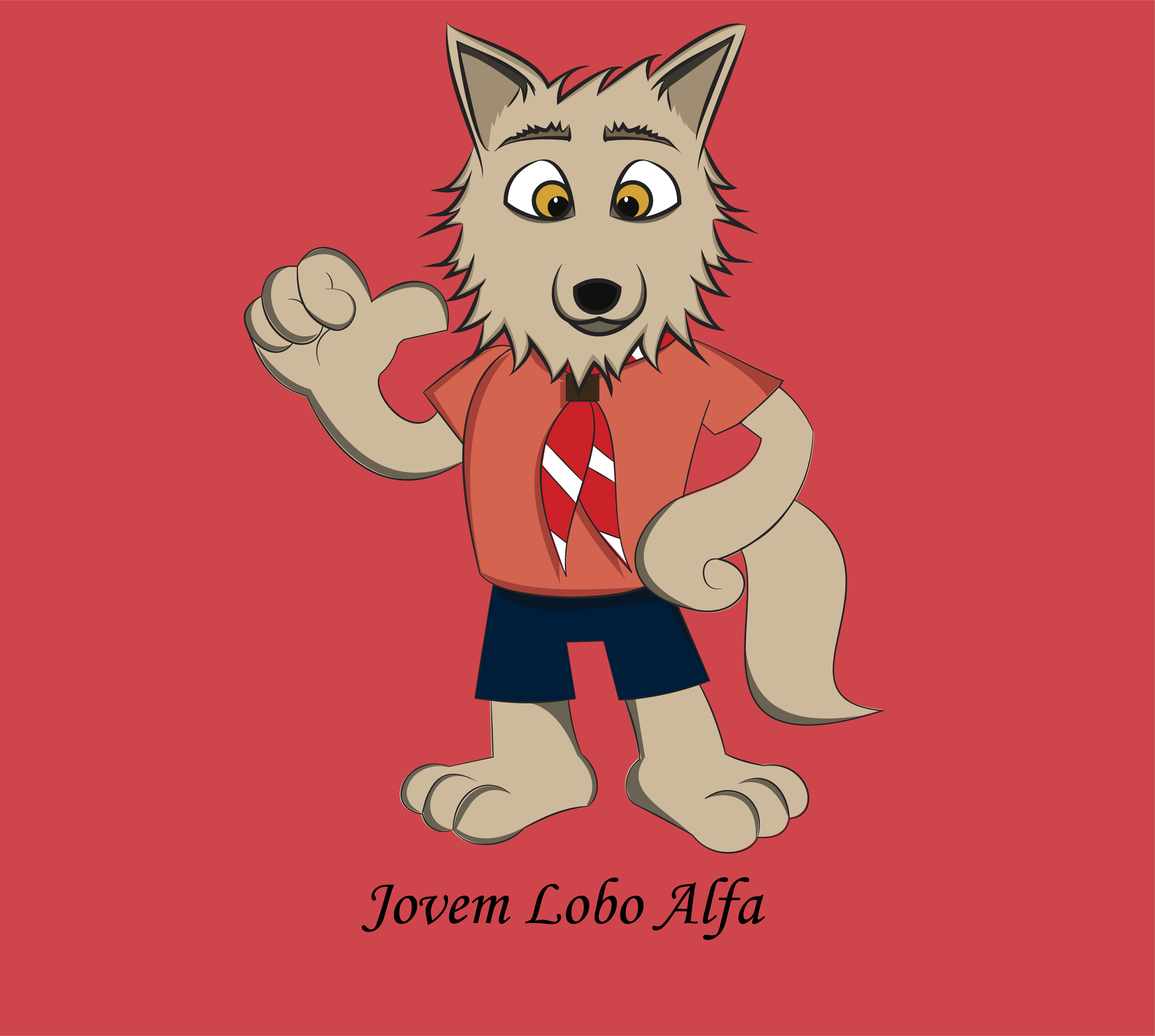 Jovem Lobo Alfa